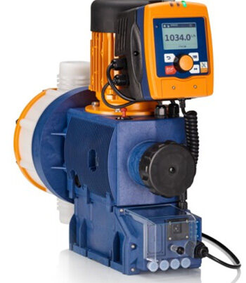 Motor-driven metering pump ready for control integration