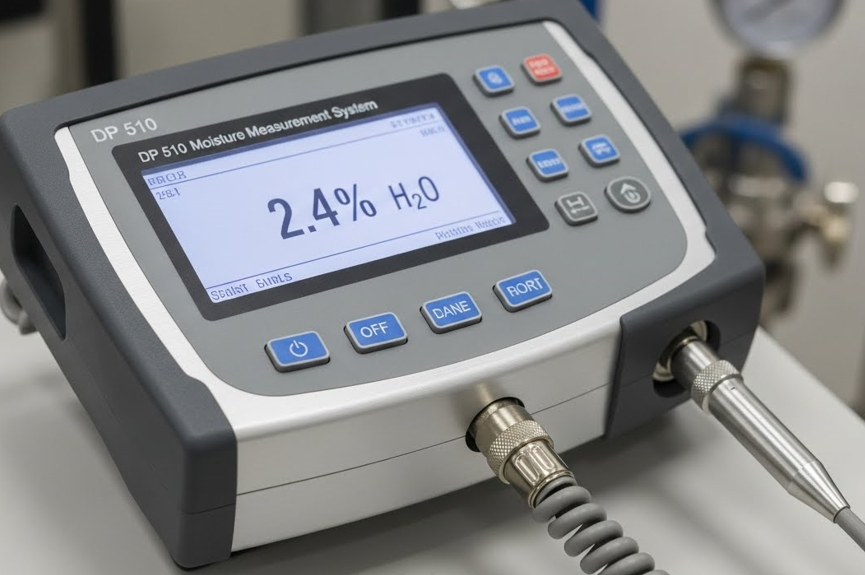 Precision Moisture Control with the DP 510 Moisture Measurement System